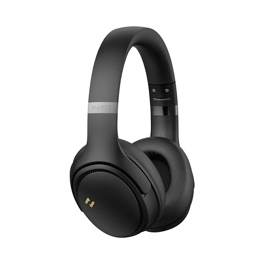 Handsfree Bluetooth HAVIT H630BT Pro, A2DP, ANC, Schwarz