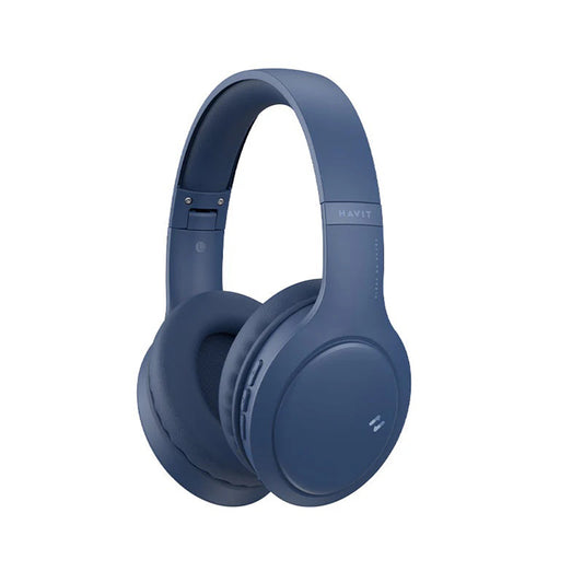 Handsfree Bluetooth HAVIT H633BT, Multipoint, A2DP, Blau