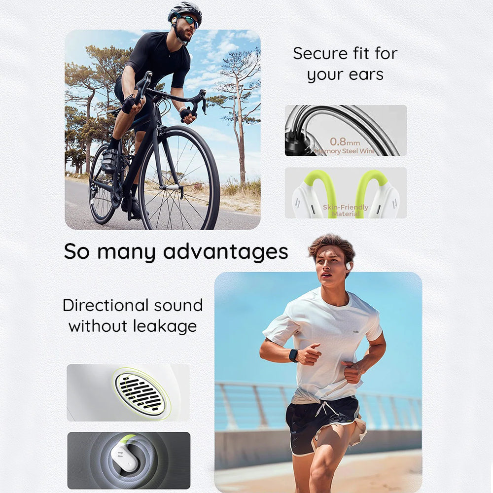 Handsfree Bluetooth HAVIT OWS915, TWS, Schwarz