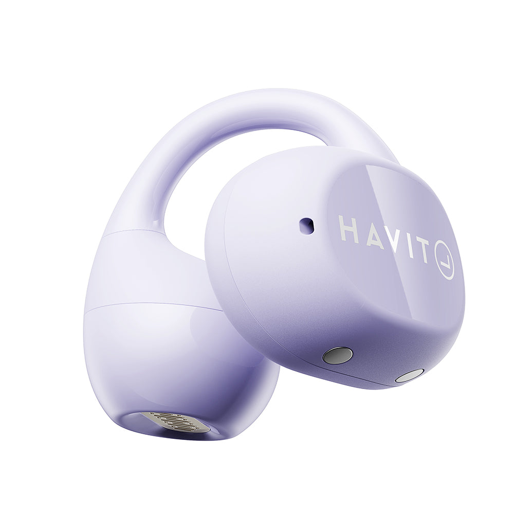 Handsfree Bluetooth HAVIT OWS916 Lite, TWS, Lila