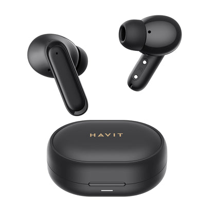 Handsfree Bluetooth HAVIT TW950, TWS, Schwarz