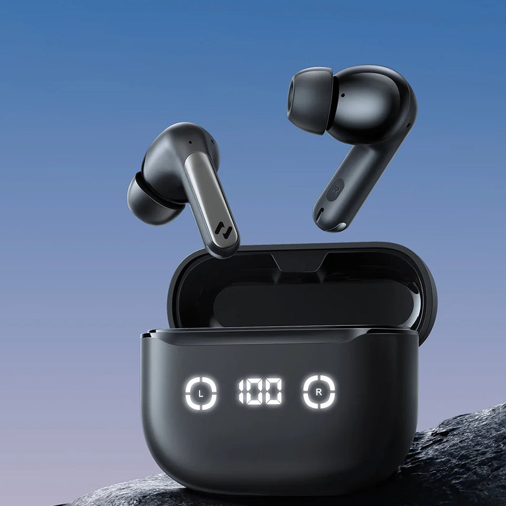 Handsfree Bluetooth HAVIT TW984, TWS, ANC, Schwarz