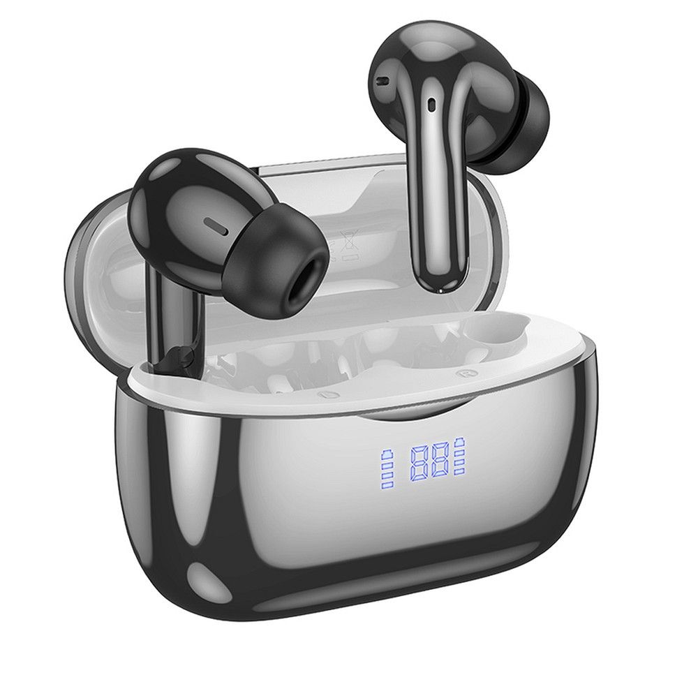 Handsfree Bluetooth HOCO EQ16, TWS, ANC, Schwarz