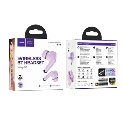 Handsfree Bluetooth HOCO EQ2, TWS, Mov 