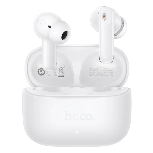 Handsfree Bluetooth HOCO EQ30, TWS, Weiß