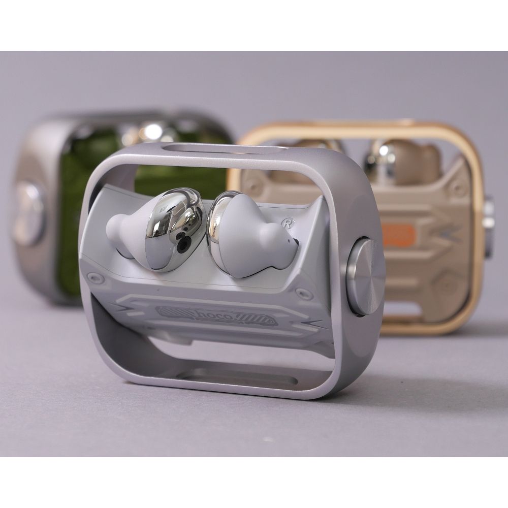 Handsfree Bluetooth HOCO EW55, TWS, Silber