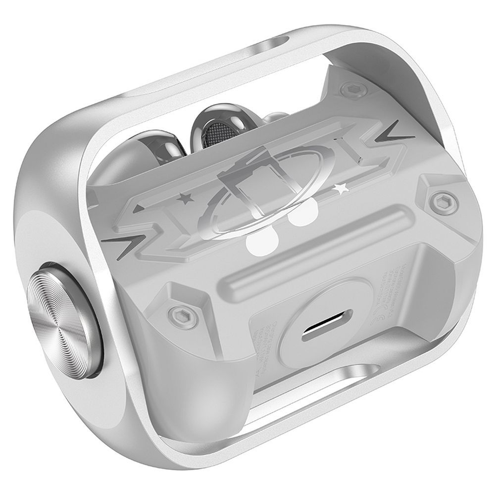 Handsfree Bluetooth HOCO EW55, TWS, Silber