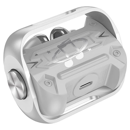 Handsfree Bluetooth HOCO EW55, TWS, Silber