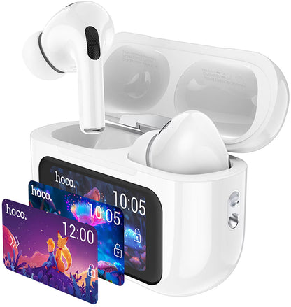 Bluetooth-Freisprecheinrichtung HOCO EW72, TWS, ANC, Weiß