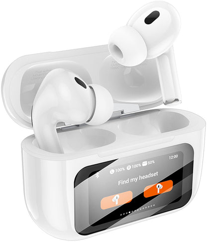 Bluetooth-Freisprecheinrichtung HOCO EW72, TWS, ANC, Weiß
