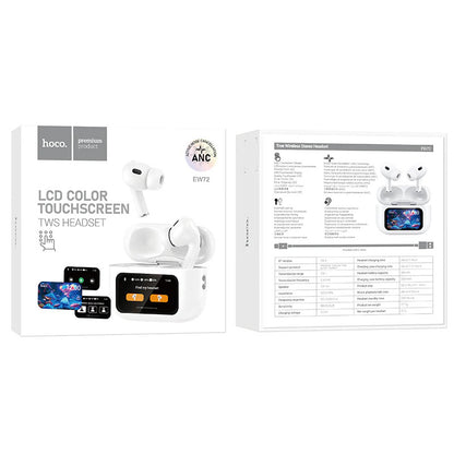 Bluetooth-Freisprecheinrichtung HOCO EW72, TWS, ANC, Weiß