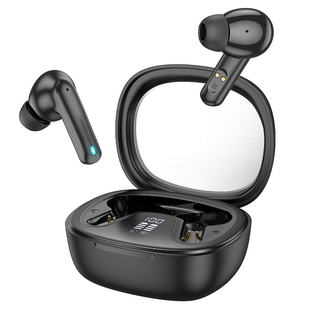 HOCO Shadow EQ6 TWS Bluetooth Kopfhörer | Schwarz | 28h Akku
