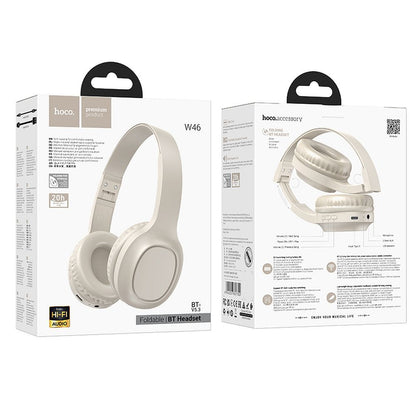 Handsfree Bluetooth HOCO W46, A2DP, Weiß