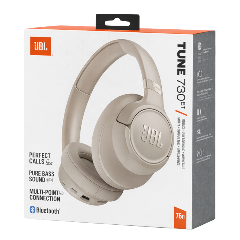 Freisprecheinrichtung Bluetooth JBL Tune 730BT, MultiPoint, A2DP, Beige JBLT730BTBEG