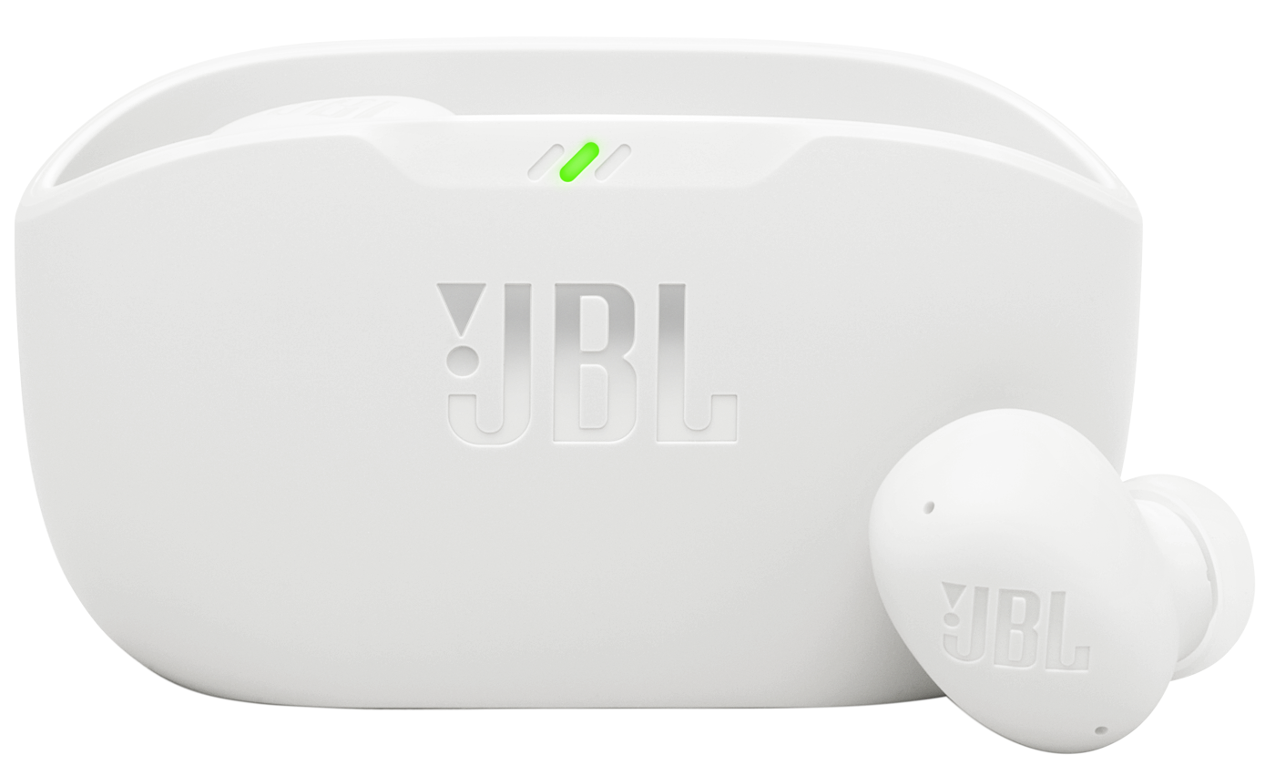 Bluetooth-Freisprecheinrichtung JBL Wave Buds 2, TWS, ANC, MultiPoint, Weiß JBLWBUDS2WHT
