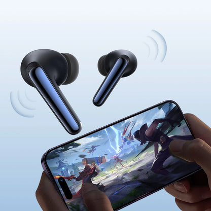Bluetooth-Freisprecheinrichtung Joyroom Funpods JR-FN2, TWS, ANC, Schwarz