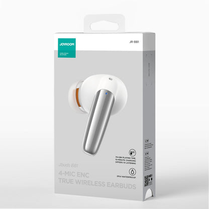 Bluetooth-Freisprecheinrichtung Joyroom JR-BB1, TWS, Weiß