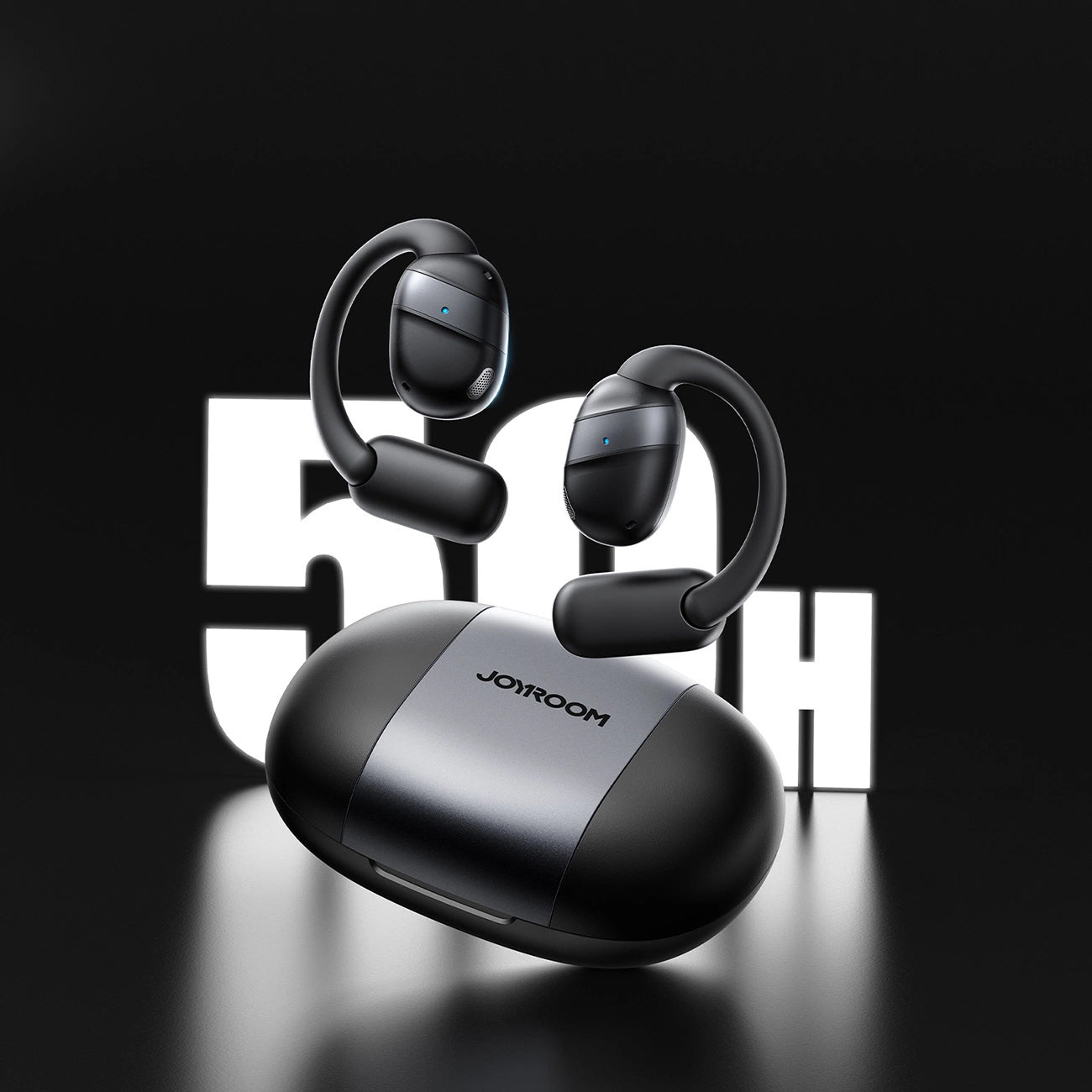 Bluetooth-Freisprecheinrichtung Joyroom Open Ear JR-OE4, TWS, Schwarz