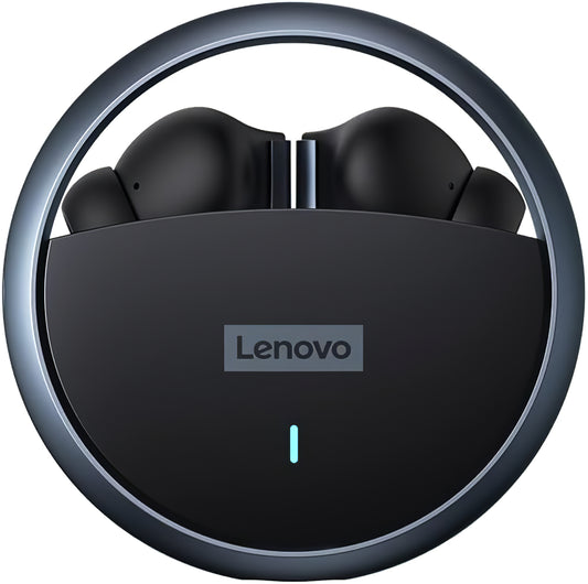 Freisprecheinrichtung Bluetooth Lenovo LP60, TWS, Schwarz