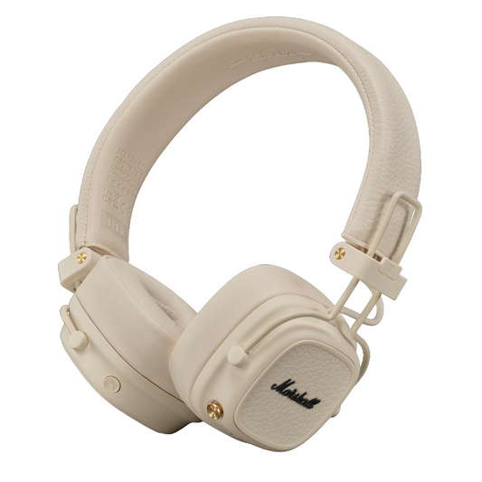 Freisprech-Bluetooth Marshall Major V, A2DP, Creme, Neuversiegelt