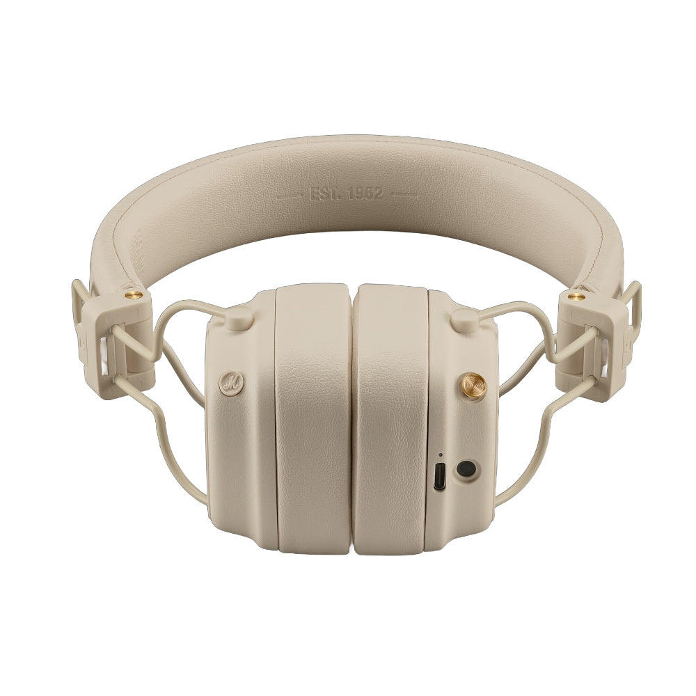 Handsfree Bluetooth Marshall Major V, A2DP, Weiß