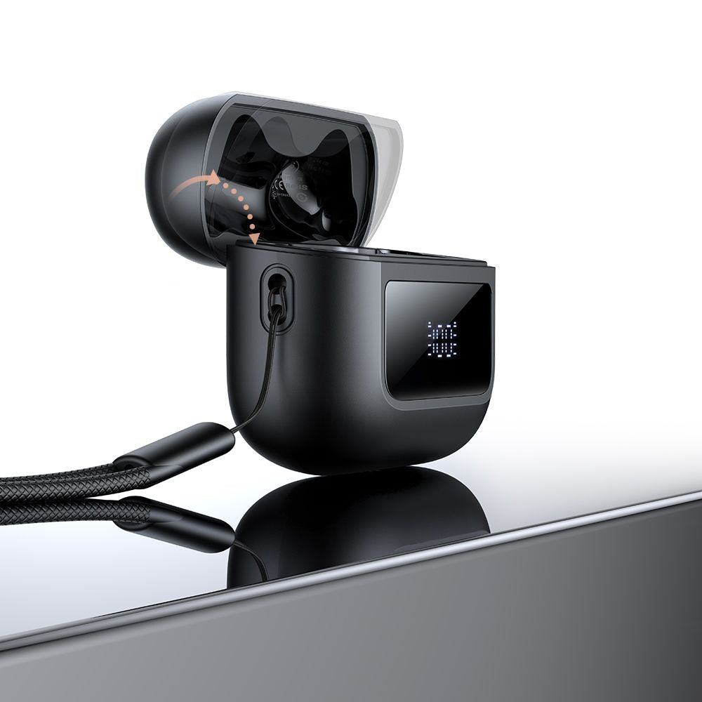 Handsfree Bluetooth McDodo HP-3290 B04 Display, TWS, Schwarz