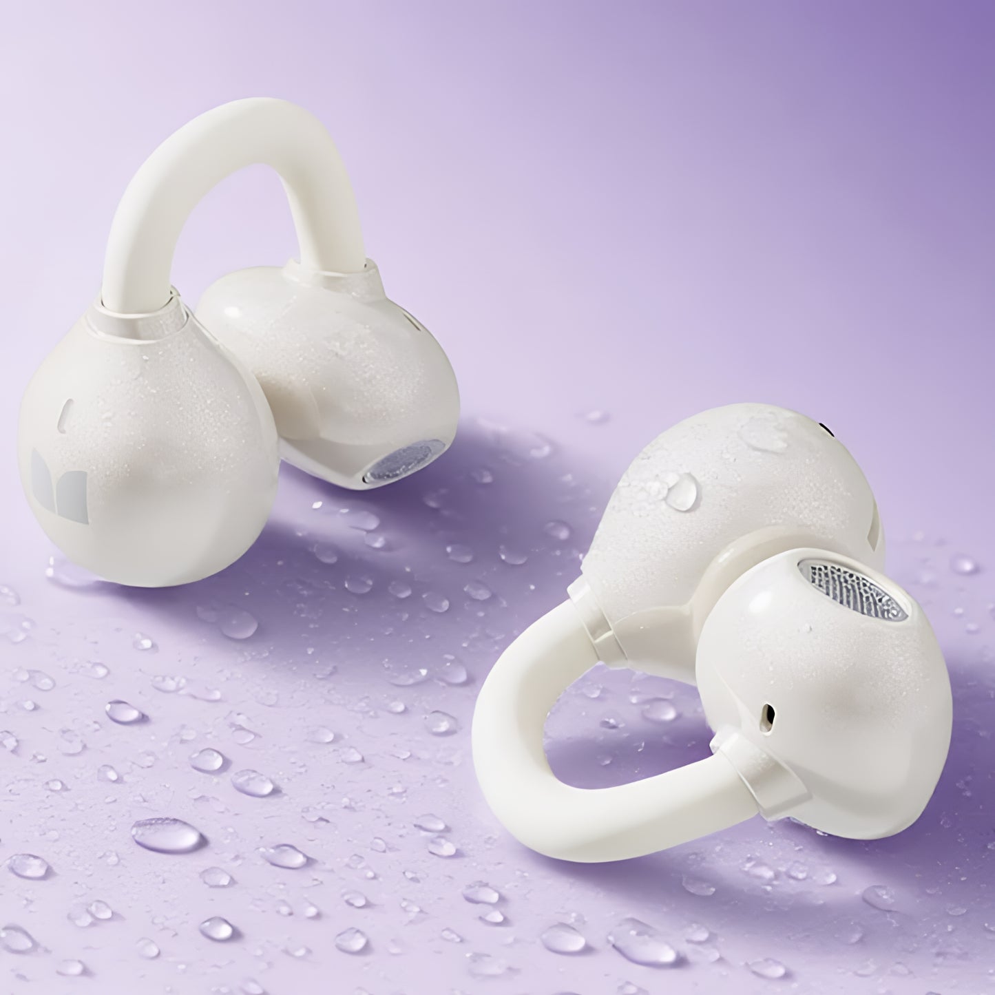 Bluetooth-Headset Monster AirClip AC200, TWS, Hellcreme