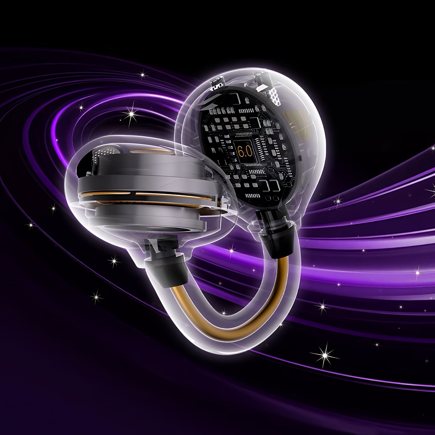 Bluetooth-Headset Monster AirClip AC200, TWS, Hellcreme