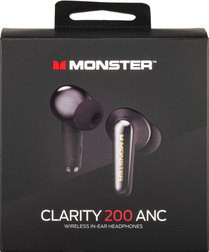 Bluetooth-Headset Monster Clarity 200, TWS, ANC, Hellcreme