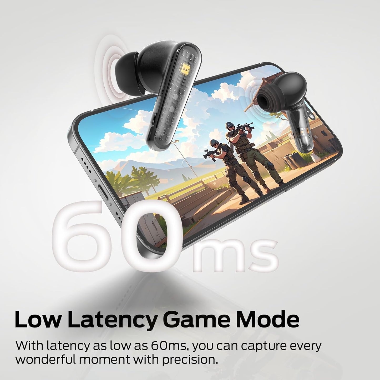Bluetooth-Headset Monster Clarity 200, TWS, ANC, Schwarz