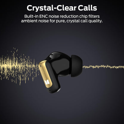 Bluetooth Handsfree Monster N-Lite 217, TWS, Black