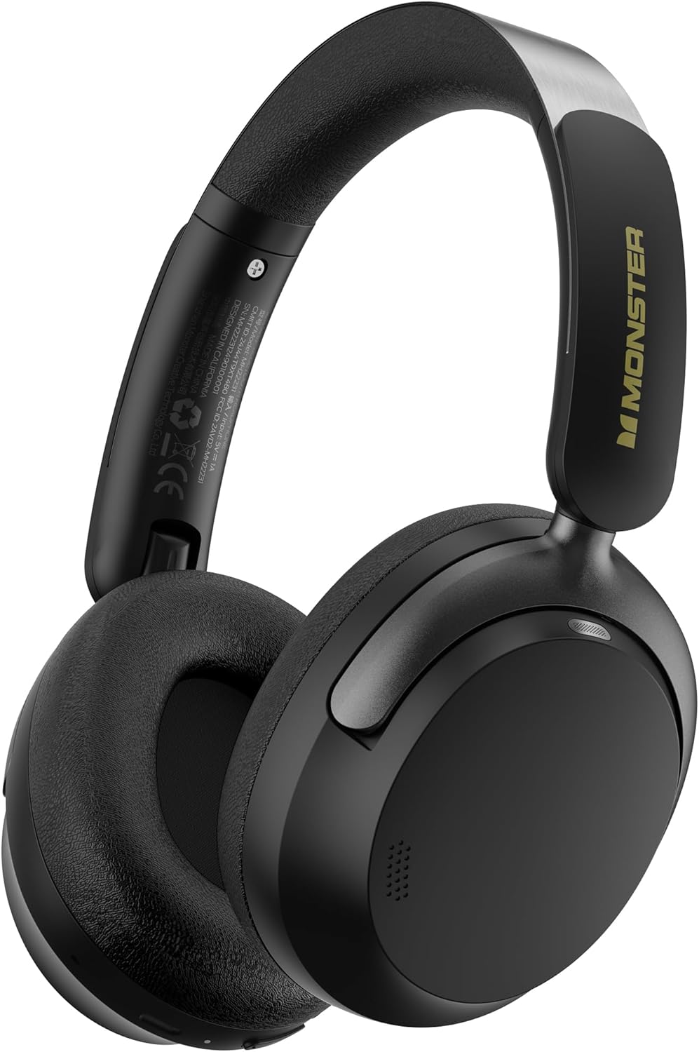 Bluetooth-Headset Monster Persona 3rd, MultiPoint, A2DP, ANC, Schwarz