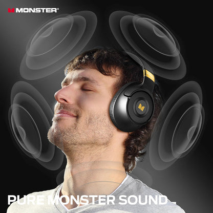 Bluetooth-Headset Monster Persona SE, A2DP, ANC, Schwarz