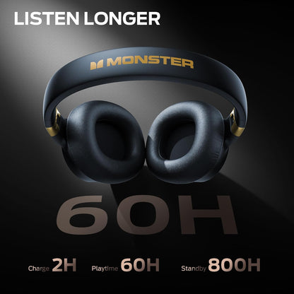 Bluetooth-Headset Monster Persona SE, A2DP, ANC, Blau