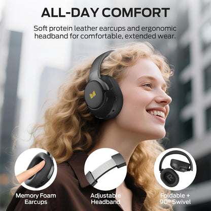Bluetooth Handsfree Monster Persona 5th, MultiPoint, A2DP, ANC, Black
