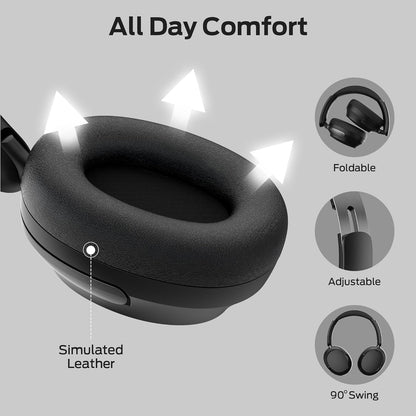 Bluetooth-Headset Monster Persona 3rd, MultiPoint, A2DP, ANC, Schwarz
