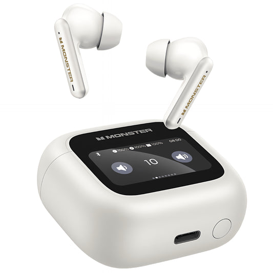 Bluetooth-Headset Monster TH300, TWS, Weiß