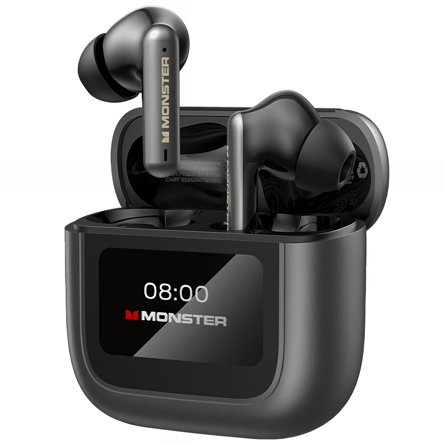 Bluetooth-Freisprecheinrichtung Monster TH300, TWS, Schwarz