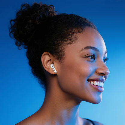 Bluetooth-Freisprecheinrichtung Tech-Protect Ultraboost Pro G2, TWS, Weiß