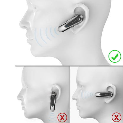 Freisprecheinrichtung Bluetooth Techsuit CB2 AirTalk, A2DP, Schwarz