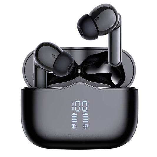 Bluetooth-Freisprecheinrichtung Techsuit CW2 VelarX One, TWS, ANC, Schwarz