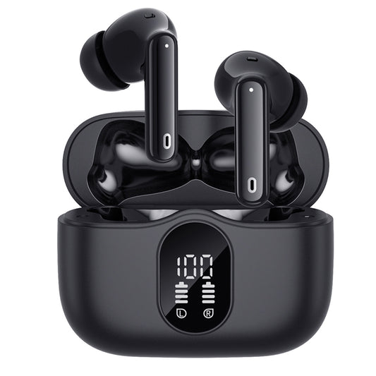 Bluetooth-Freisprecheinrichtung Techsuit CW3 WaveBeat 100, TWS, ANC, Schwarz