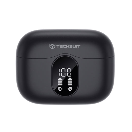 Bluetooth-Freisprecheinrichtung Techsuit CW3 WaveBeat 100, TWS, ANC, Schwarz