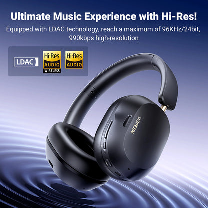 Handsfree Bluetooth UGREEN HiTune Max5C HP203, A2DP, ANC, Blau
