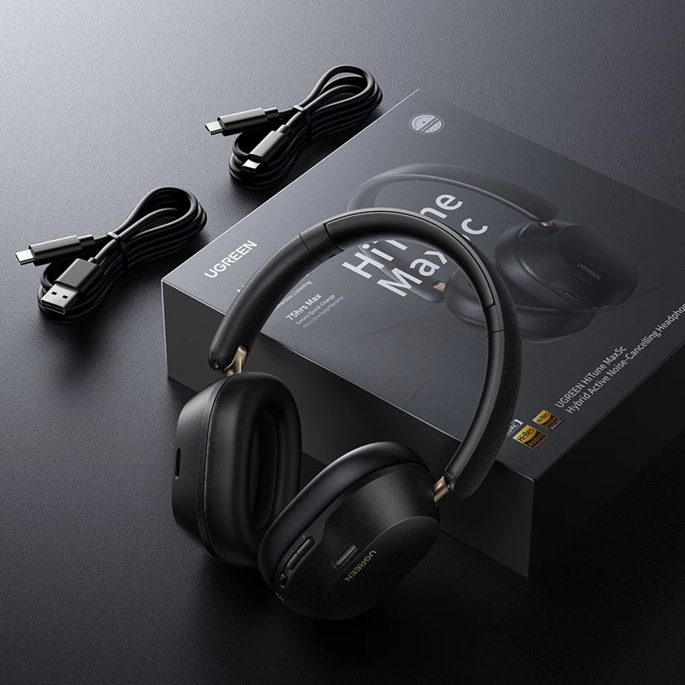 Handsfree Bluetooth UGREEN HiTune Max5C HP203, A2DP, ANC, Blau