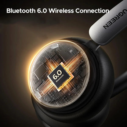 Handsfree Bluetooth UGREEN HiTune Studio Plus HP207, A2DP, ANC, Silber