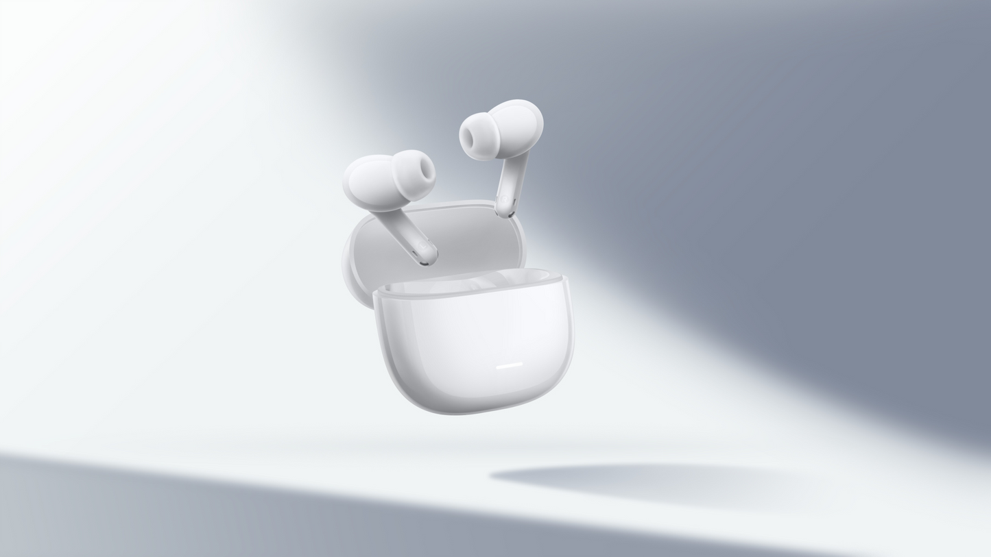 Bluetooth-Freisprecheinrichtung Xiaomi Redmi Buds 8 Lite, TWS, ANC, Weiß BHR08OLGL