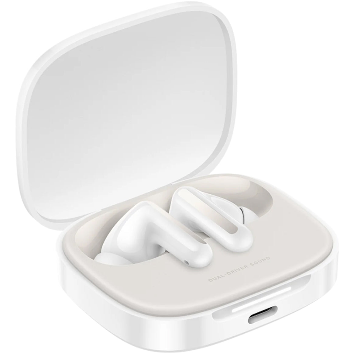 Handsfree Bluetooth Xiaomi Redmi Buds 6, TWS, ANC, Weiß BHR9250GL