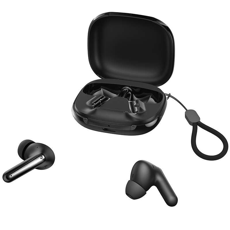 Bluetooth-Freisprecheinrichtung XO Design G53, TWS, ANC, Schwarz