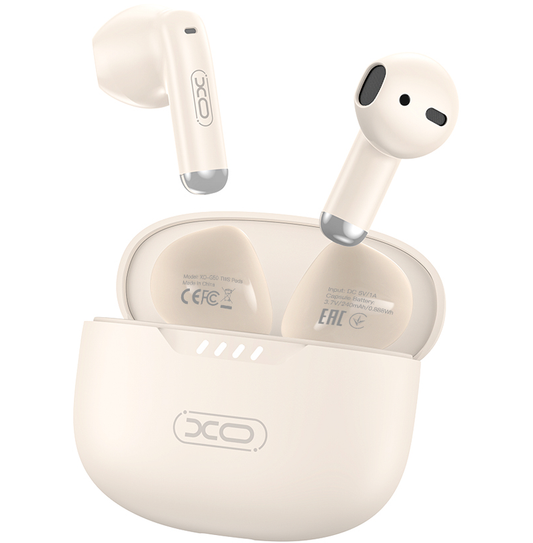 Bluetooth-Freisprecheinrichtung XO Design G50, TWS, Beige